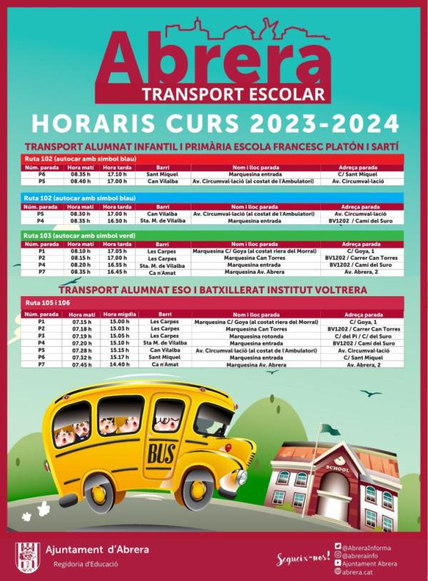 Transport Escolar 2023-2024