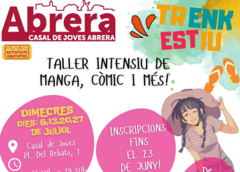 TRENKESTIU 2023 - TALLER INTENSIU MANGA, CÒMIC I MÉS