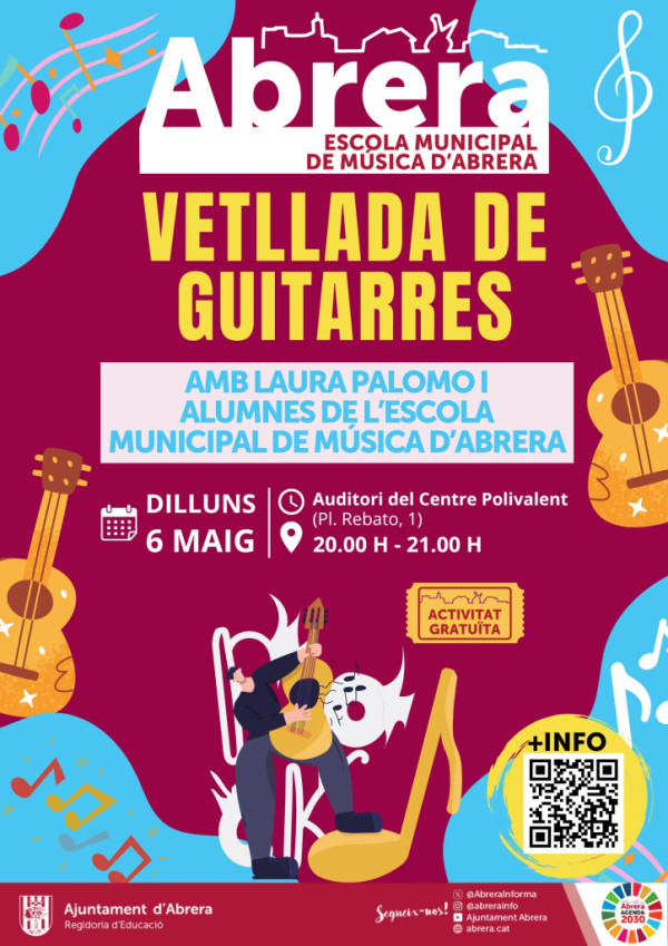 Vetllada de Guitarres de l'Escola Municipal de Música!