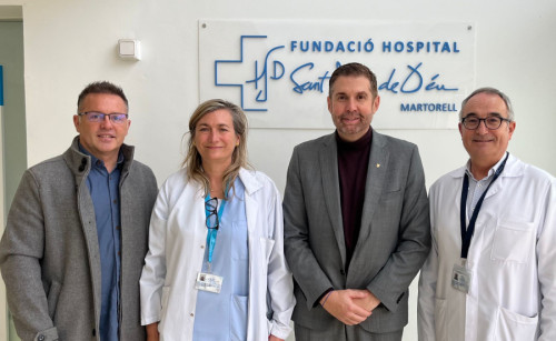 Oferim la col·laboració del nostre Ajuntament a l’Hospital Comarcal Sant Joan de Déu per a la millora del servei