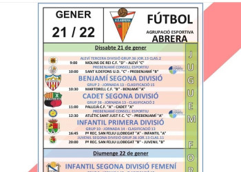 Partits AE Abrera 21 i 22.01.23 - FÒRA