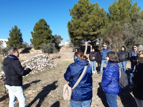 El diumenge 3 de desembre de 2023 vam participar en la IV Setmana de la Pedra Seca
