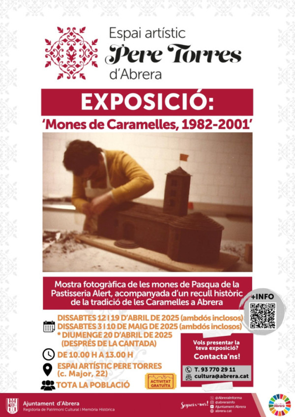 Cartell Exposició 'Mones de Caramelles, 1982-2001'
