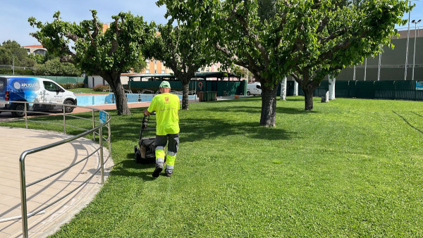 Treballs de manteniment i adeqüació al recinte de la Piscina Municipal d'Estiu