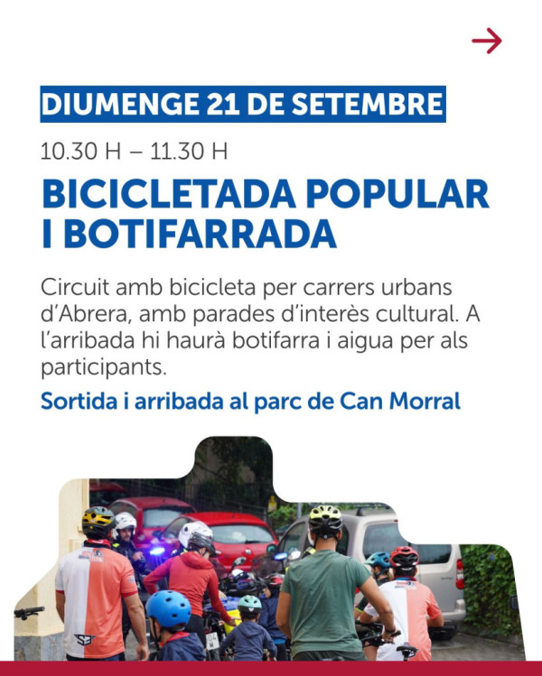 Setmana de la Mobiltitat Sostenible 2025 a Abrera: taller mobilitat segura