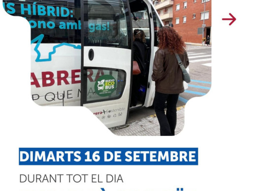 Setmana de la Mobiltitat Sostenible 2025 a Abrera: bus urbà gratuït