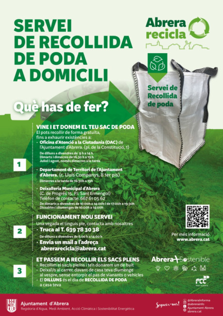 Servei de recollida de la poda