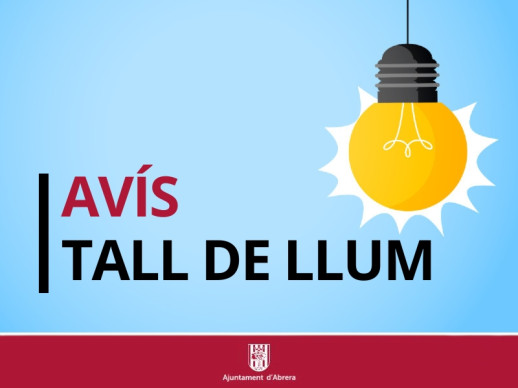 Avís de tall de llum