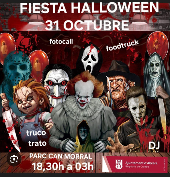 Túnel del terror: Orígenes, amb la Comissió de Halloween i Festa a Can Morral
