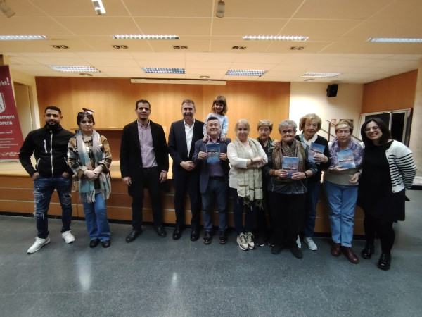 L’abrerenc Juan José Sánchez presenta el seu darrer llibre ‘Mis relatos predilectos’ a la Casa de Cultura