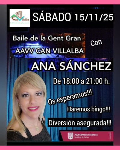 Ball de la Gent Gran de l'AAVV de Can Vilalba 15/11/25