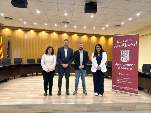 A Abrera reforcem el compromís com a 'Municipi que cuida' amb la visita institucional del diputat Javi Silva