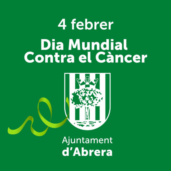 Commemorem el Dia Mundial contra el Càncer, diada internacional per avançar en la prevenció i control d'aquesta malaltia