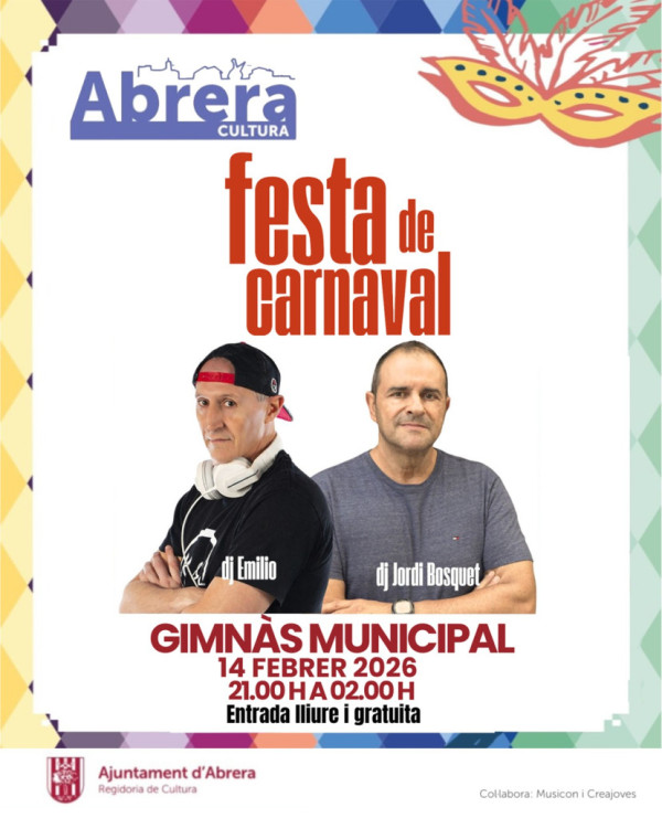 Cartell Festa de Carnaval 2026