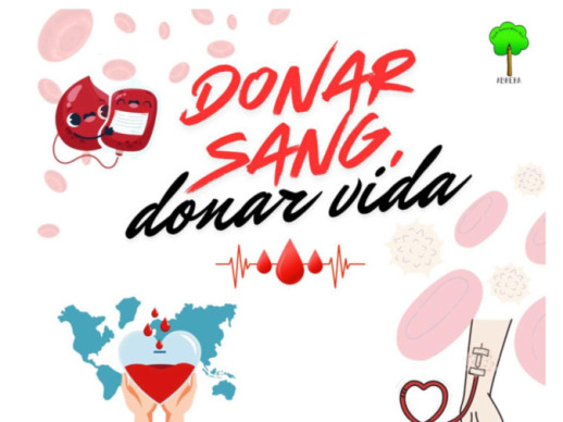 Donar sang donar vida! L'Escola Francesc Platón i Sartí d'Abrera organitza una nova campanya de donació de sang el proper dijous 12 de març. Veniu a donar sang!