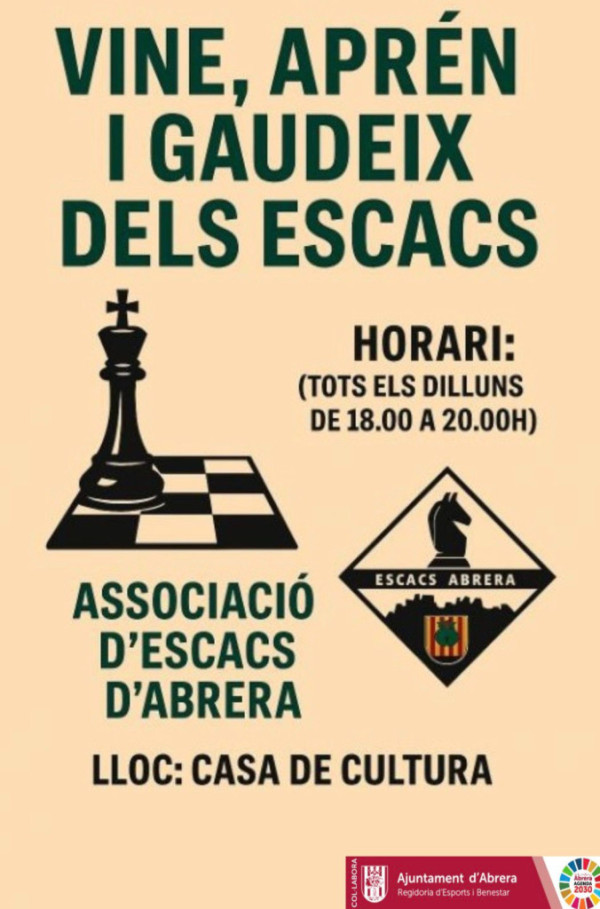 Classe oberta de l'Associació d'Escacs Abrera