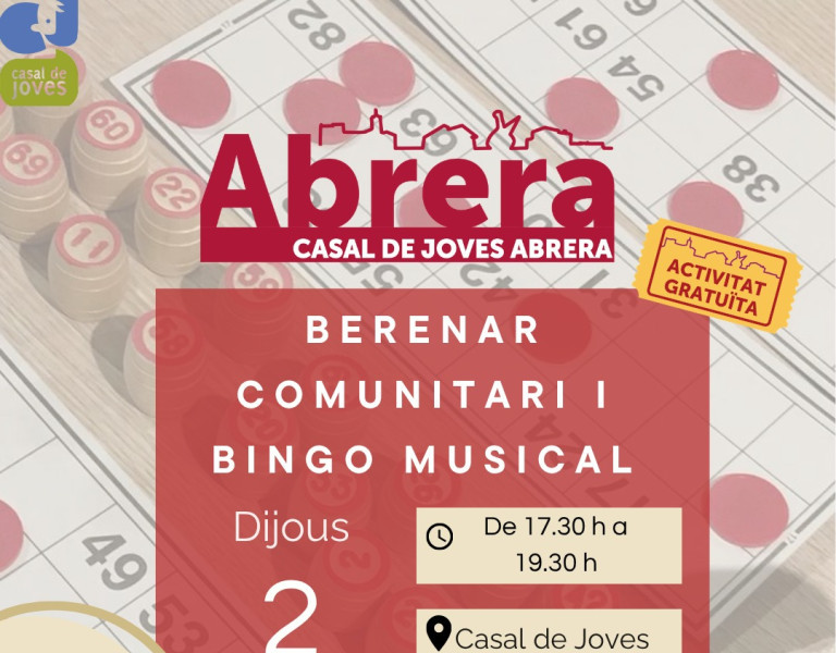 Cartell_Bingo musical