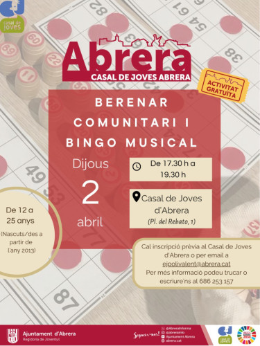 Cartell_Bingo musical
