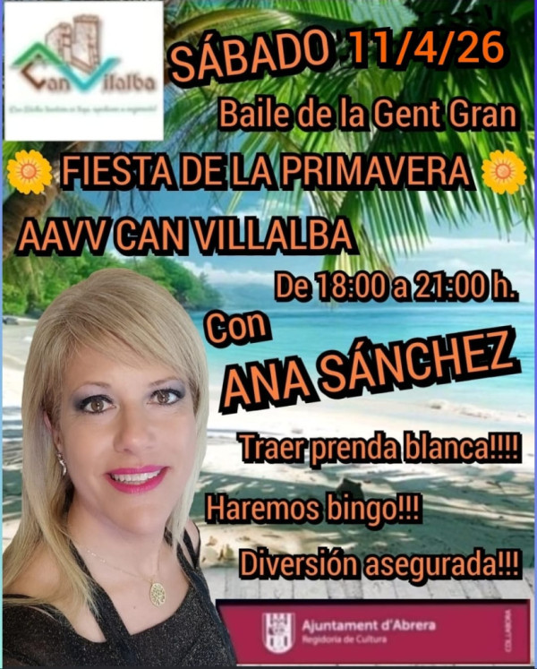 Ball de la Gent Gran de l'AAVV de Can Vilalba - Dissabte 11 d'abril de 2026