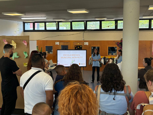En marxa les jornades de portes obertes a l'Escola Bressol Municipal Món Petit. Famílies, inscriviu-vos i veniu a conèixer el centre!