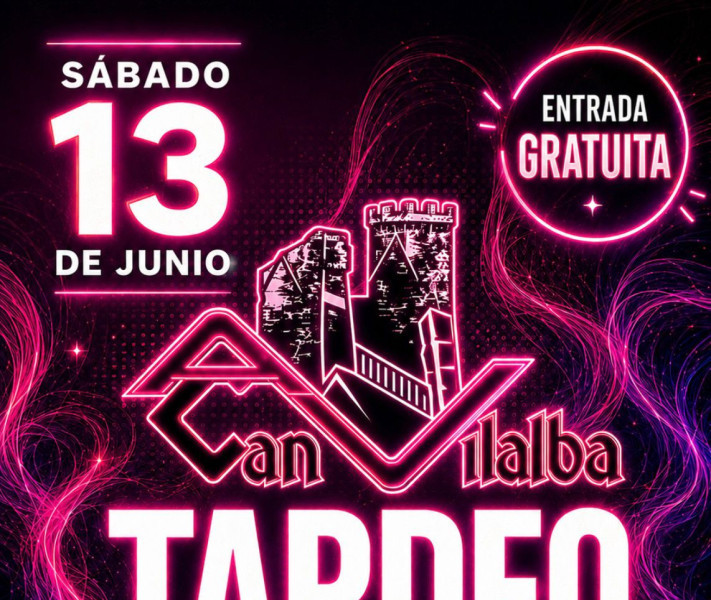 Cartell Tardeo de l'AAVV de Can Vilalba del 13 de juny de 2026