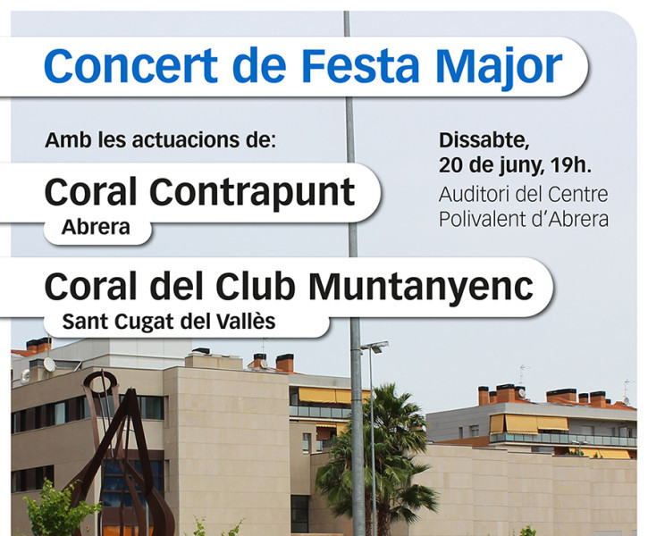 Concert de Festa Major de 2026 de la Coral Contrapunt d'Abrera