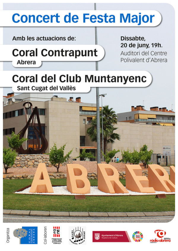 Concert de Festa Major de 2026 de la Coral Contrapunt d'Abrera