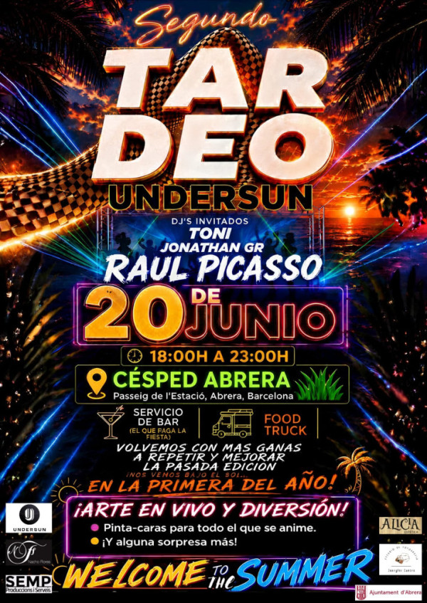 Cartell Segon Tardeo Undersun