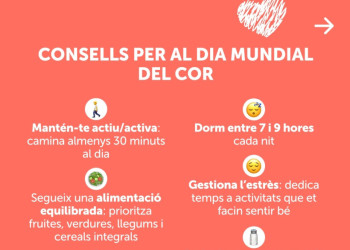 Abrera commemora el Dia Mundial del Cor amb una xerrada sobre la prevenció de l’infart i la reanimació cardiopulmonar