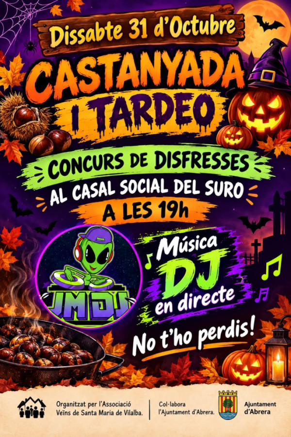 Castanyada i Tardeo 2026 a Santa Maria de Vilalba
