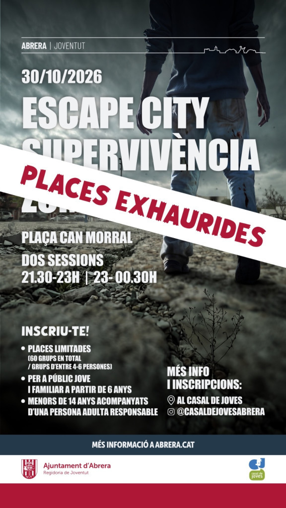 Escape City Supervivència - Places exhaurides