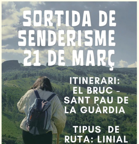 Sortida de senderisme de l'Associació de Veïnes i Veïns de Santa Maria de Vilalba