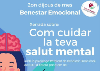 Xerrada com cuidar la teva salut mental 9 març 2023