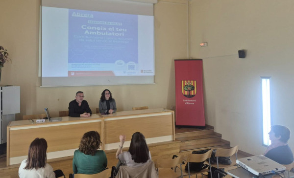 Dimecres 25 de març, a la Casa de la Cultura, va tenir lloc la xerrada 'Coneix el teu Ambulatori: com funciona i quins recursos de salut tenim al municipi'
