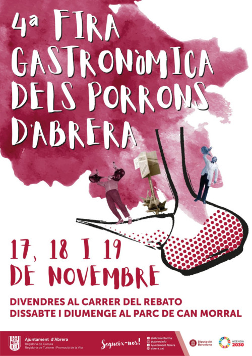 4a Fira Gastronòmica Els Porrons d'Abrera - Cartell.jpg