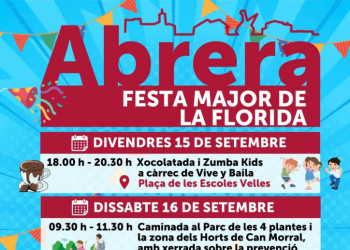 Cartell Festa Major barri de La Florida