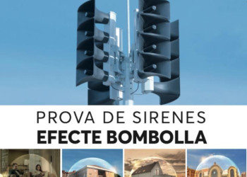 Cartell Prova de sirenes de risc químic 15 novembre 2023