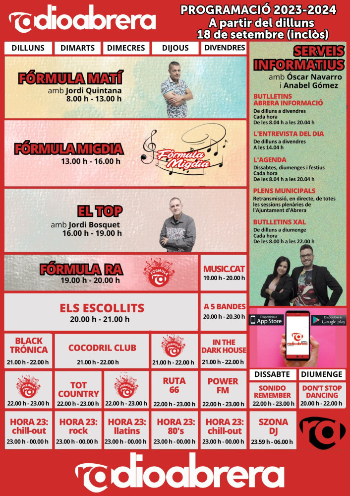 GRAELLA PROGRAMACIÓ RÀDIO ABRERA SETEMBRE 2023(2)