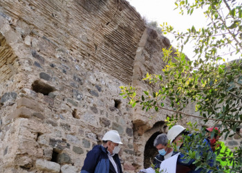 Iniciem les obres de obres de consolidació estructural del Castell de Voltrera d'Abrera 02