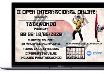 Felicitem als i les nostres esportistes per la seva bona actuació al II Open Internacional online de Taekwondo Poomsaes