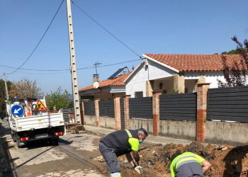 Obres de reparació carrer Pintor Rivera d'Abrera 02