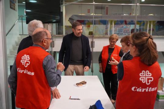 Concert de Nadal de la Coral Contrapunt d'Abrera i recollida solidària d'aliments a benefici de Càritas. 18.12.22