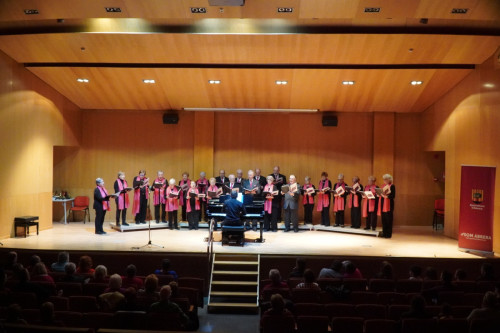 Concert de Nadal de la Coral Contrapunt d'Abrera i recollida solidària d'aliments a benefici de Càritas. 18.12.22