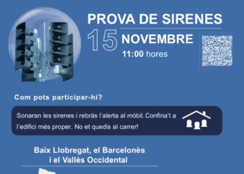Prova de sirenes de risc químic 15 novembre 2023