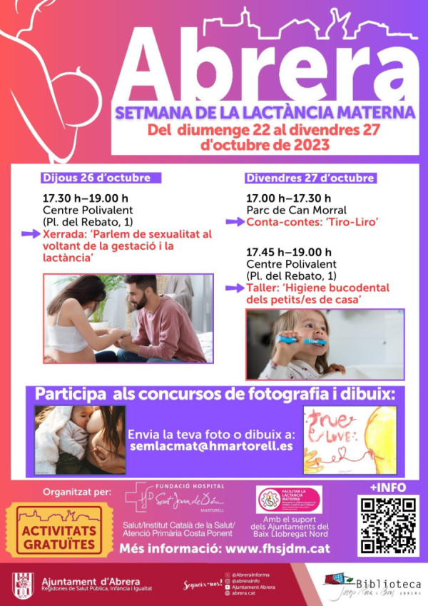 Abrera, seu inaugural de la Setmana de la Lactància Materna 2023